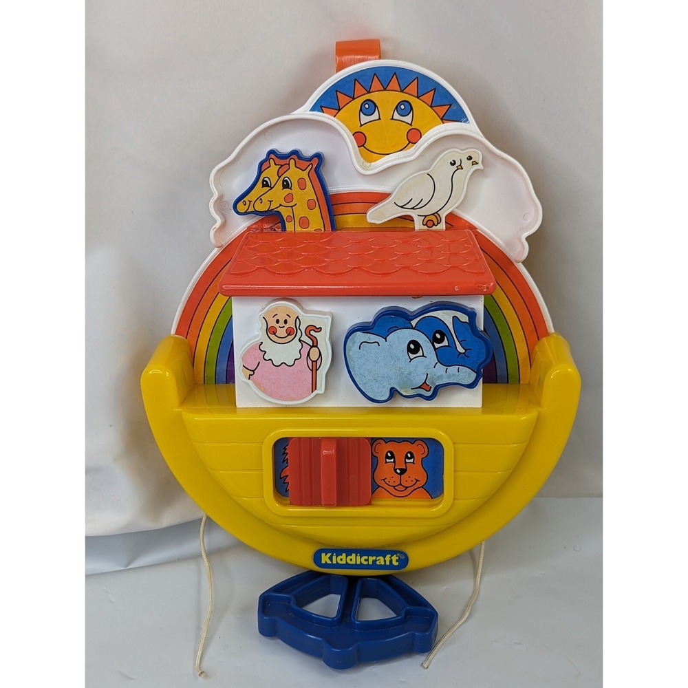 Kiddicraft Noahs Ark Musical Crib Toy
